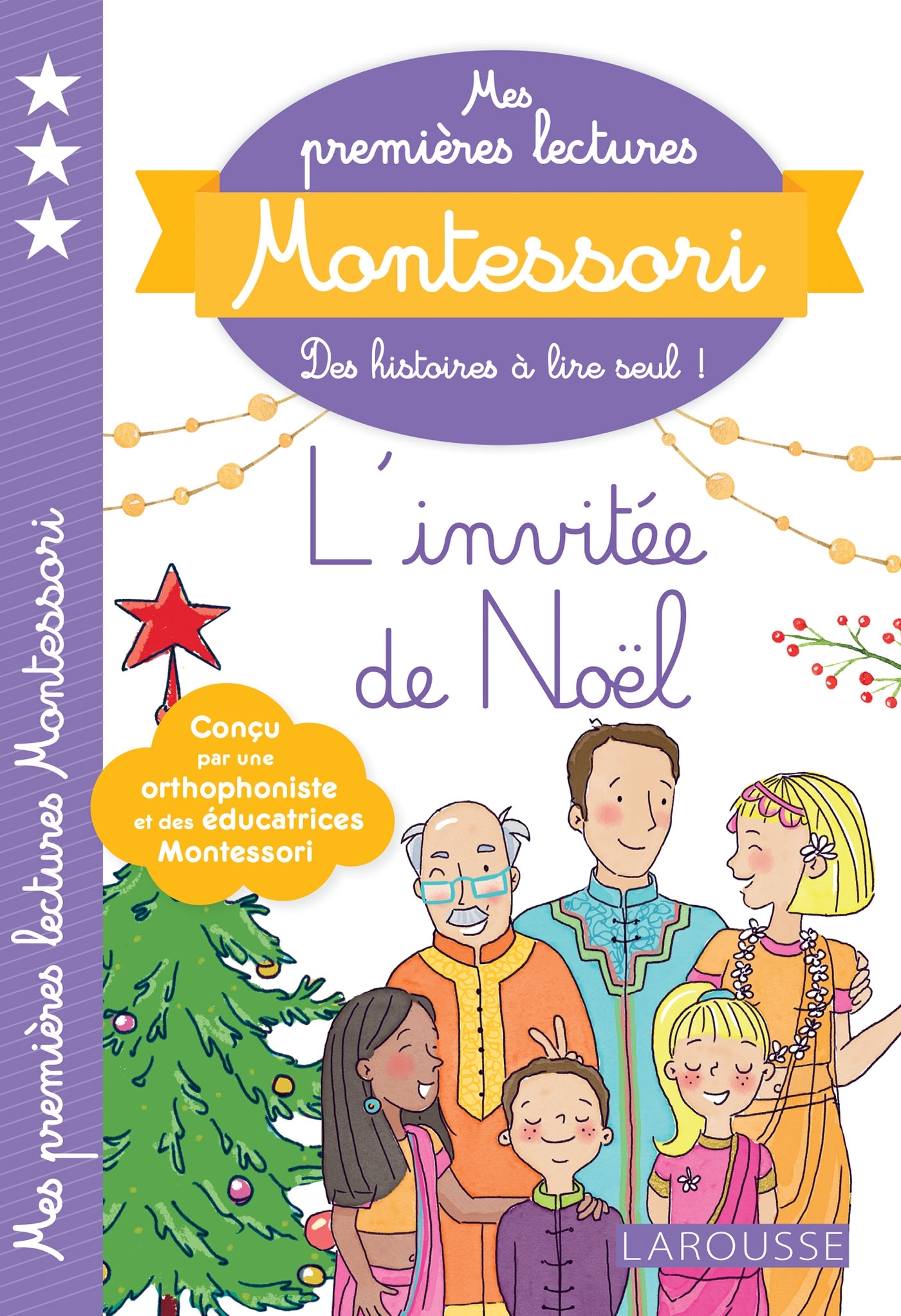 MES PREMIERES LECTURES MONTESSORI, L´INVITEE DE NOEL