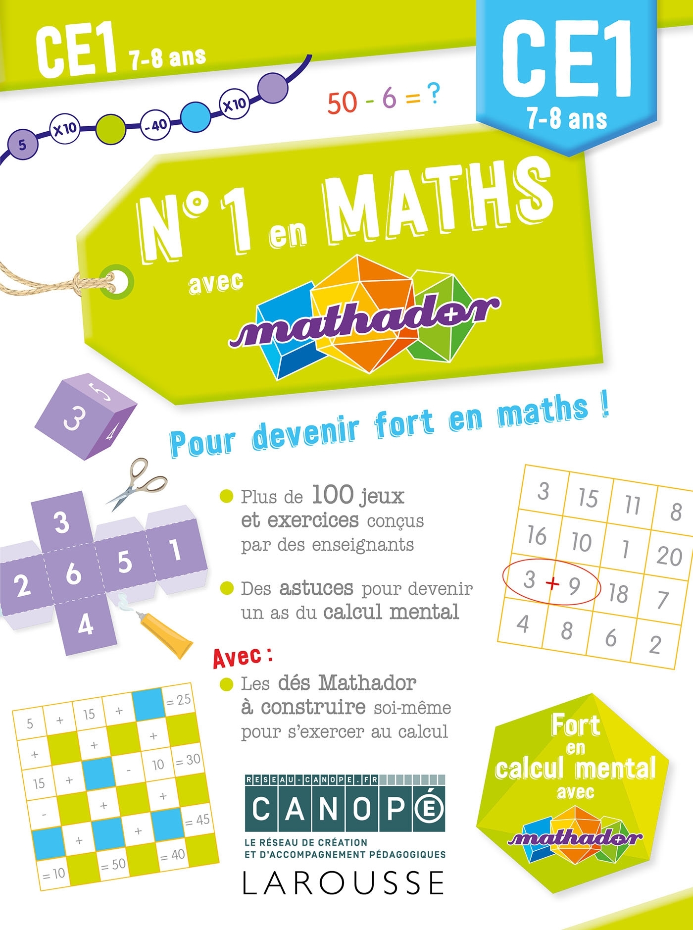 NUMERO 1 EN MATHS AVEC MATHADOR CE1