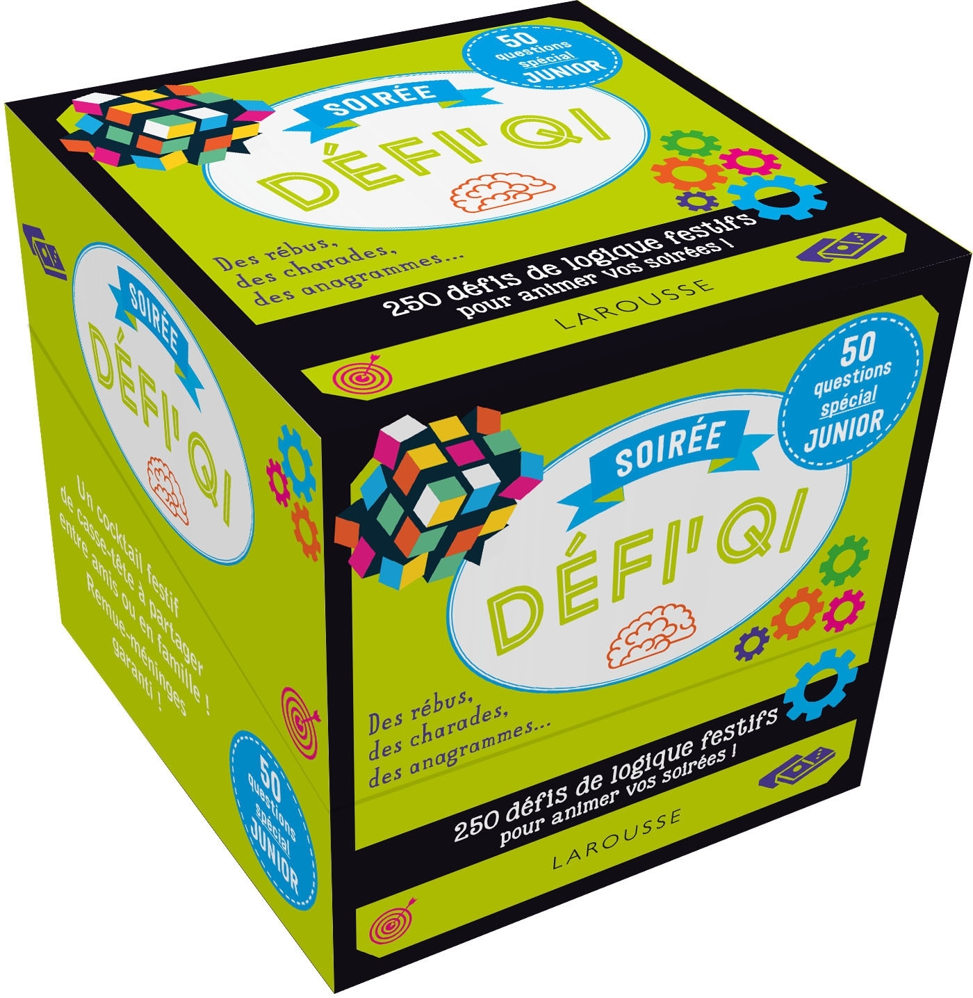 SOIREE DEFI´QI AVEC 60 CARTES JUNIOR