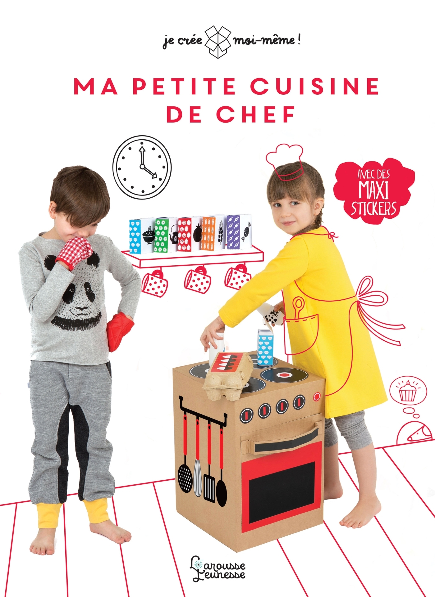 MA PETITE CUISINE DE CHEF - MAXI-STICKERS POUR CREER UNE PETITE CUISINE UNIQUE !