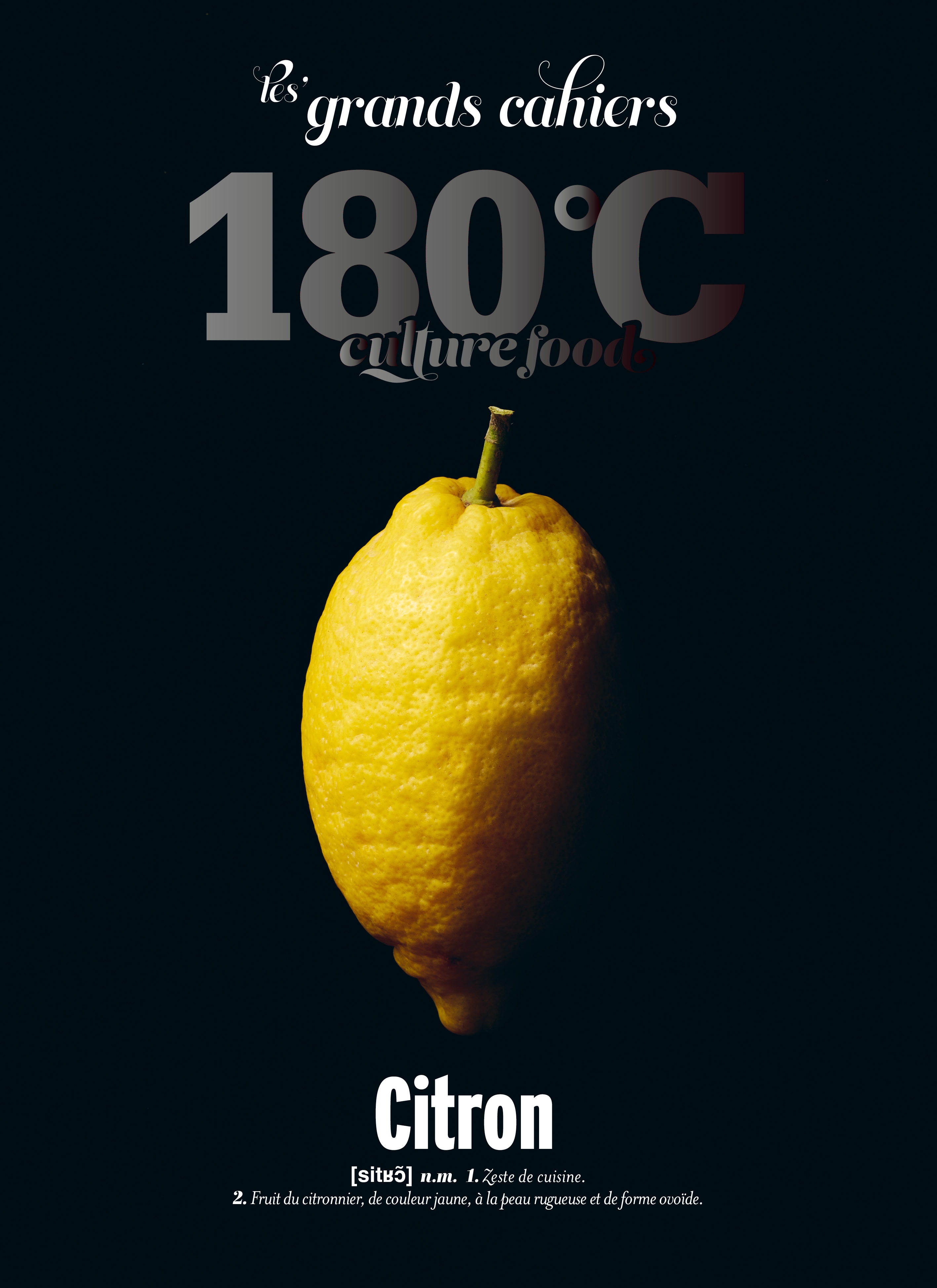 GRANDS CAHIERS 180 C - CITRON