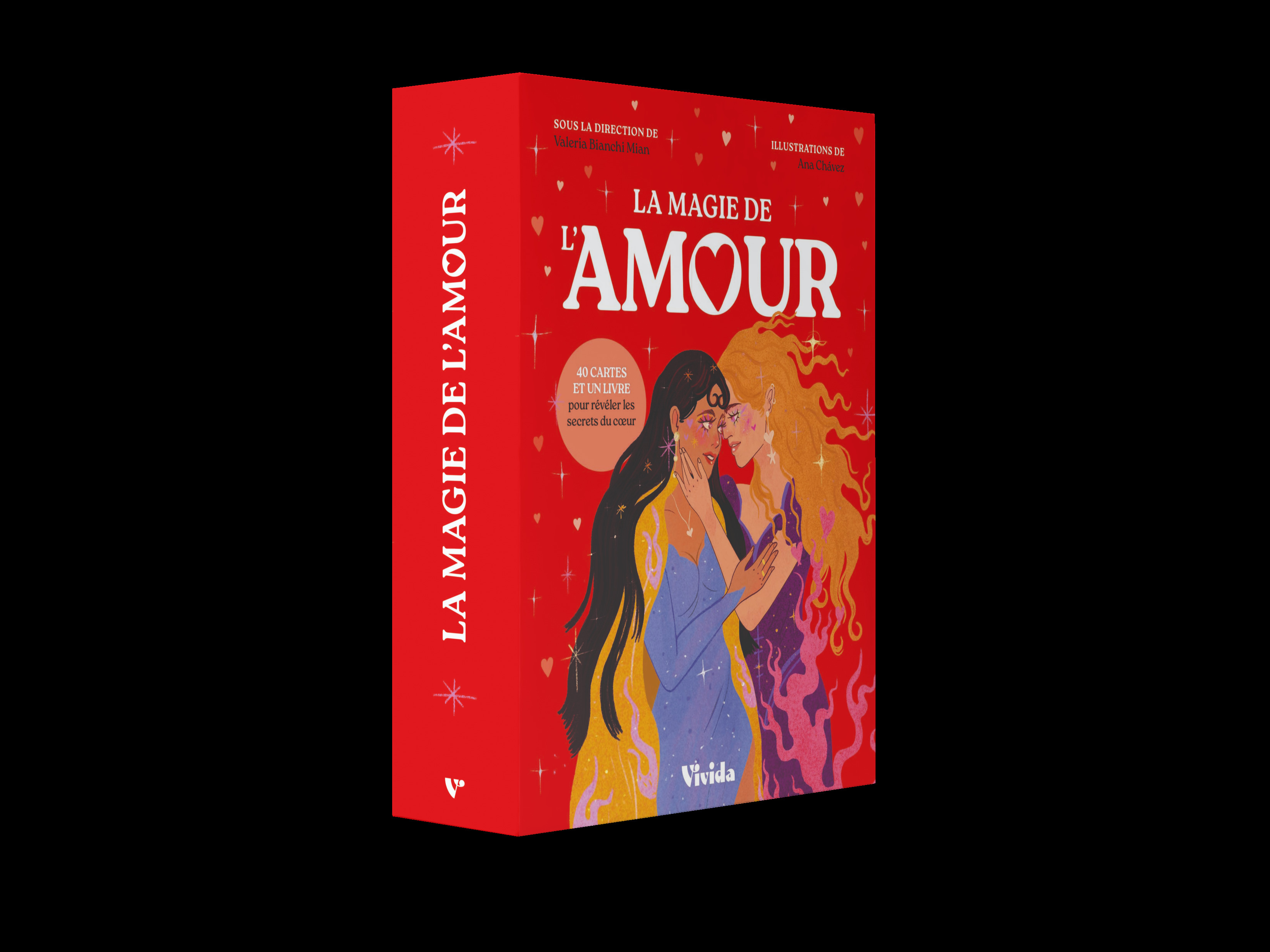 LA MAGIE DE L´AMOUR - 40 CARTES ET UN LIVRE POUR REVELER LES SECRETS DU COEUR