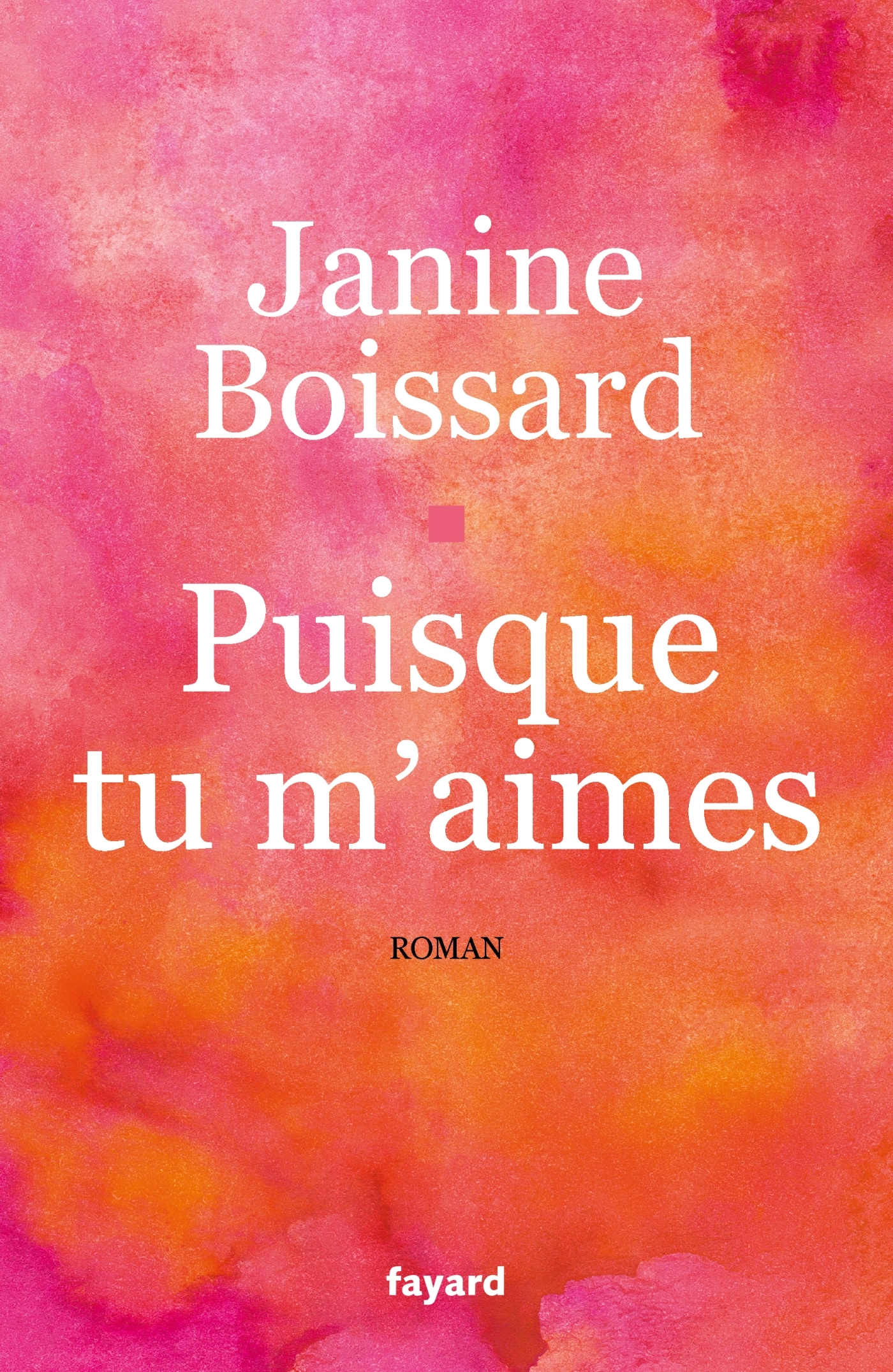 PUISQUE TU M´AIMES