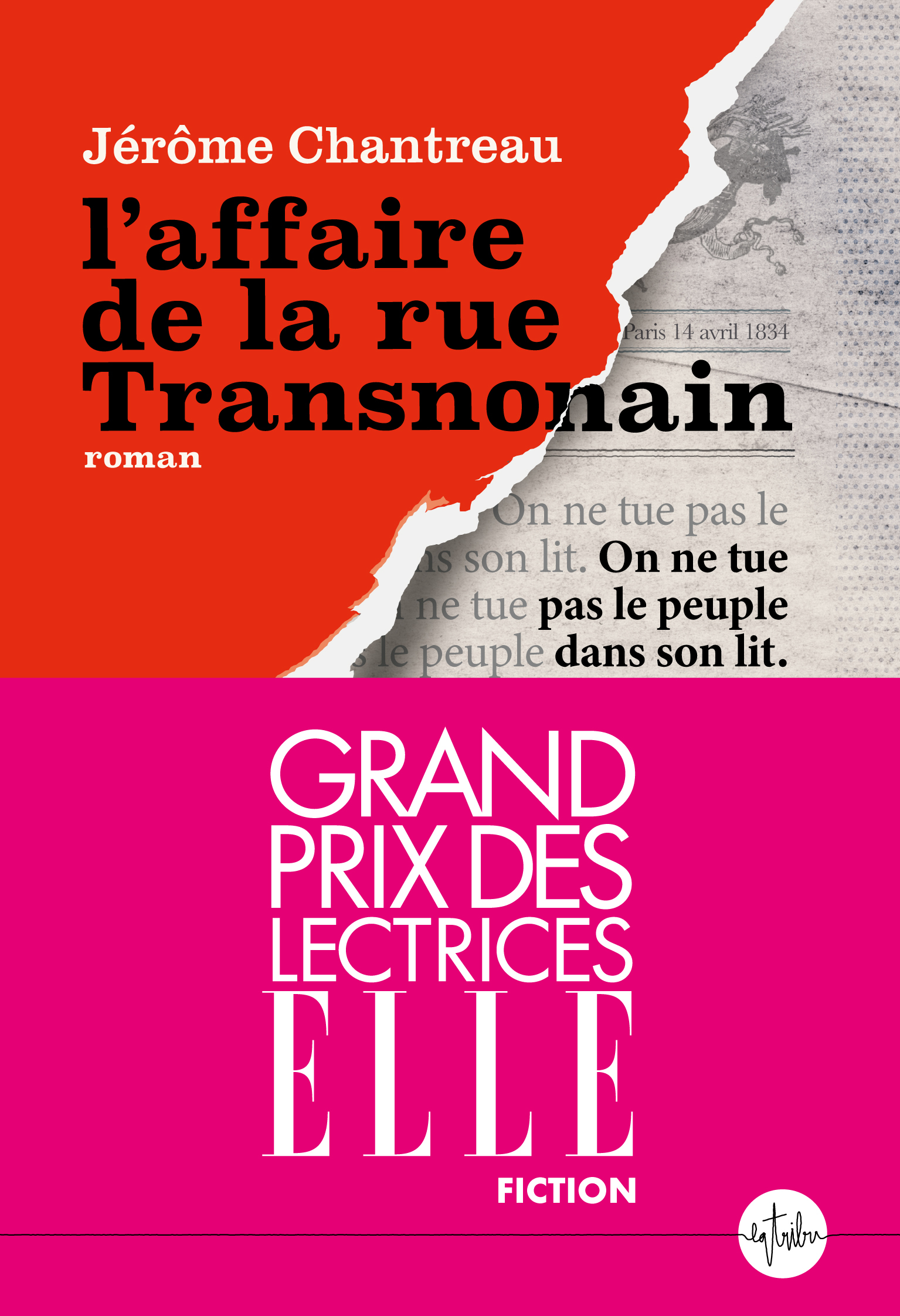 AFFAIRE DE LA RUE TRANSNONAIN - PRIX DES LECTRICES ELLE FICTION 2025