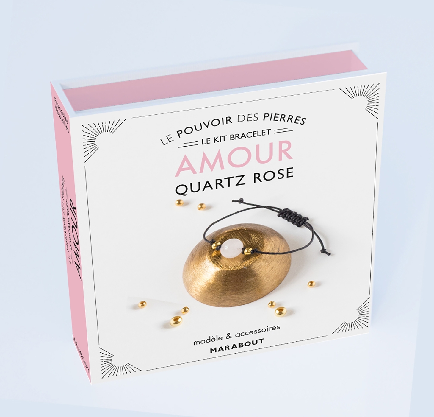 KIT BRACELET - LE POUVOIR DES PIERRES - AMOUR QUARTZ ROSE