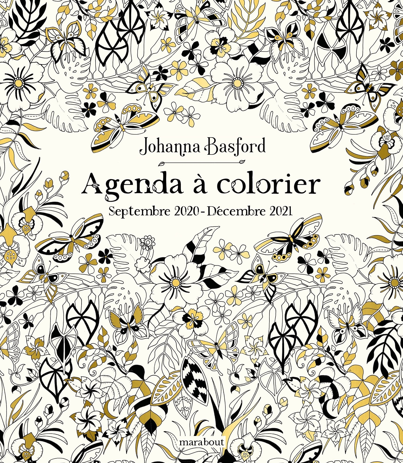 AGENDA A COLORIER 2021 - JOHANNA BASFORD