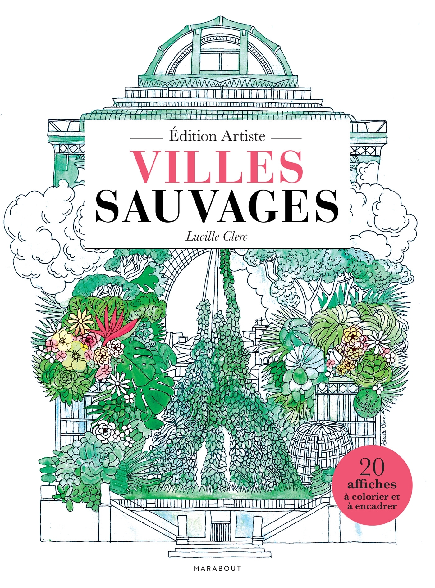 VILLES SAUVAGES A COLORIER - EDITION ARTISTE