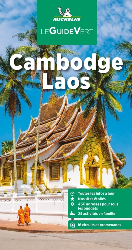 GUIDE VERT CAMBODGE LAOS MICHELIN