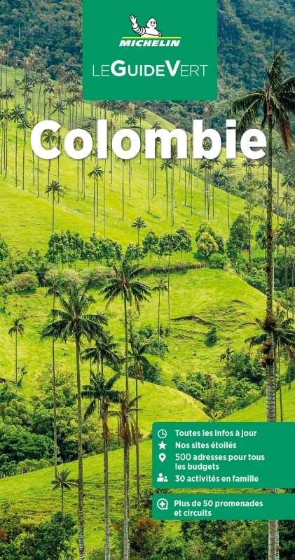 GUIDE VERT COLOMBIE MICHELIN