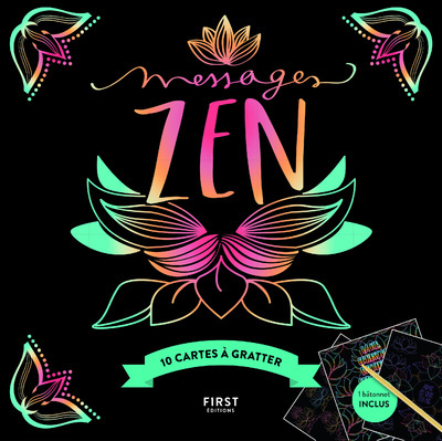 CARTES A GRATTER - MESSAGES ZEN
