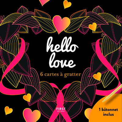 HELLO LOVE - 6 CARTES A GRATTER