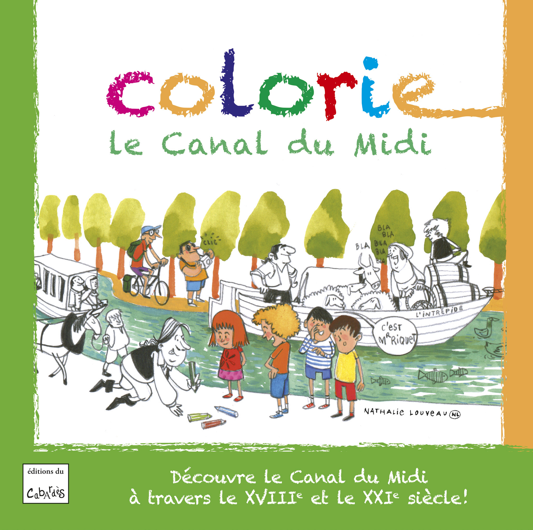 COLORIE LE CANAL DU MIDI