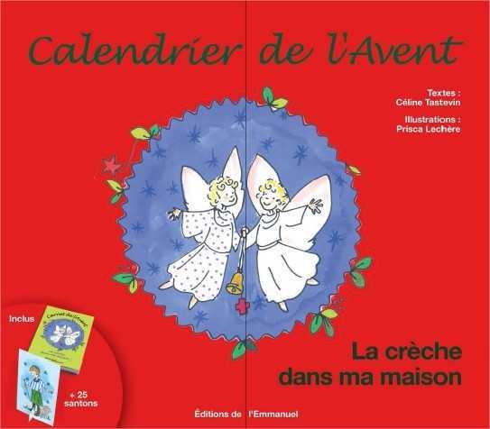 CALENDRIER DE L´AVENT - LA CRECHE DANS MA MAISON