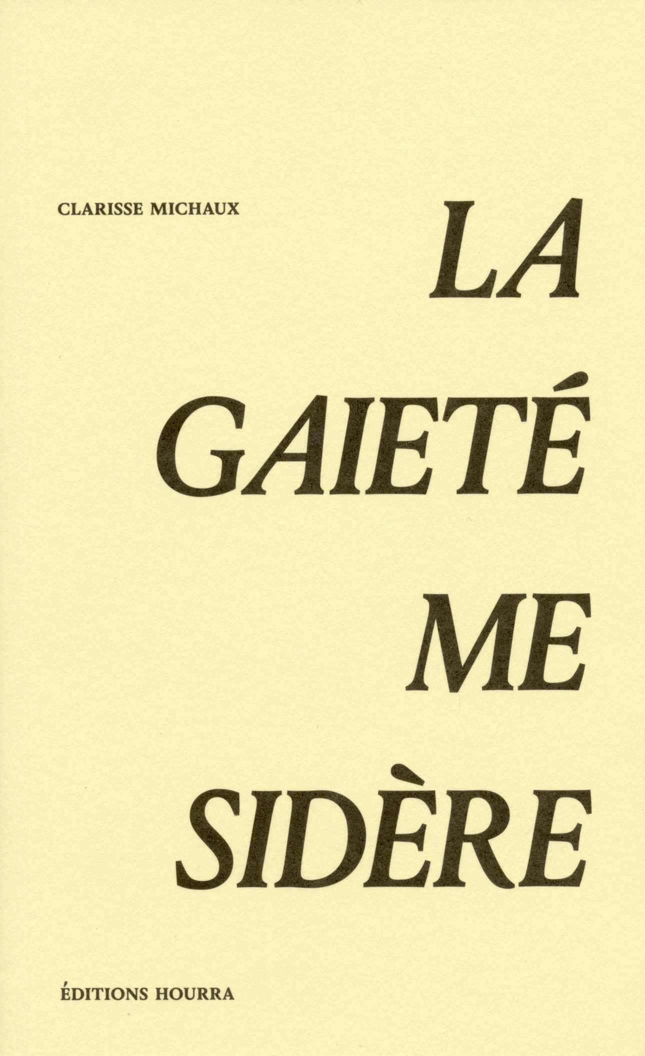 GAIETE ME SIDERE