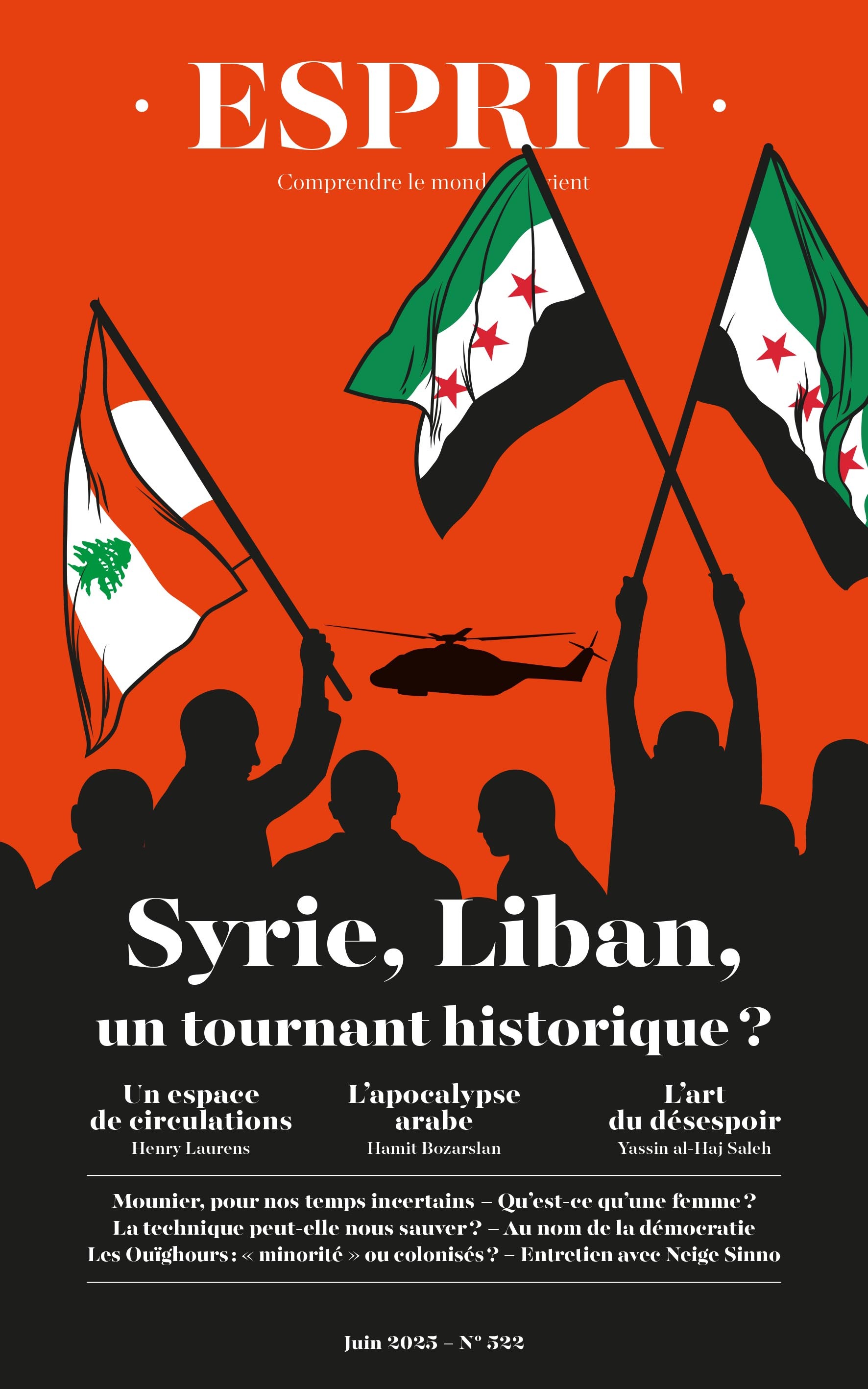 ESPRIT- SYRIE-LIBAN, UN TOURNANT HISTORIQUE ? - JUIN 2025