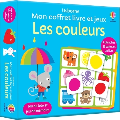 COULEURS - MON COFFRET LIVRE ET JEUX