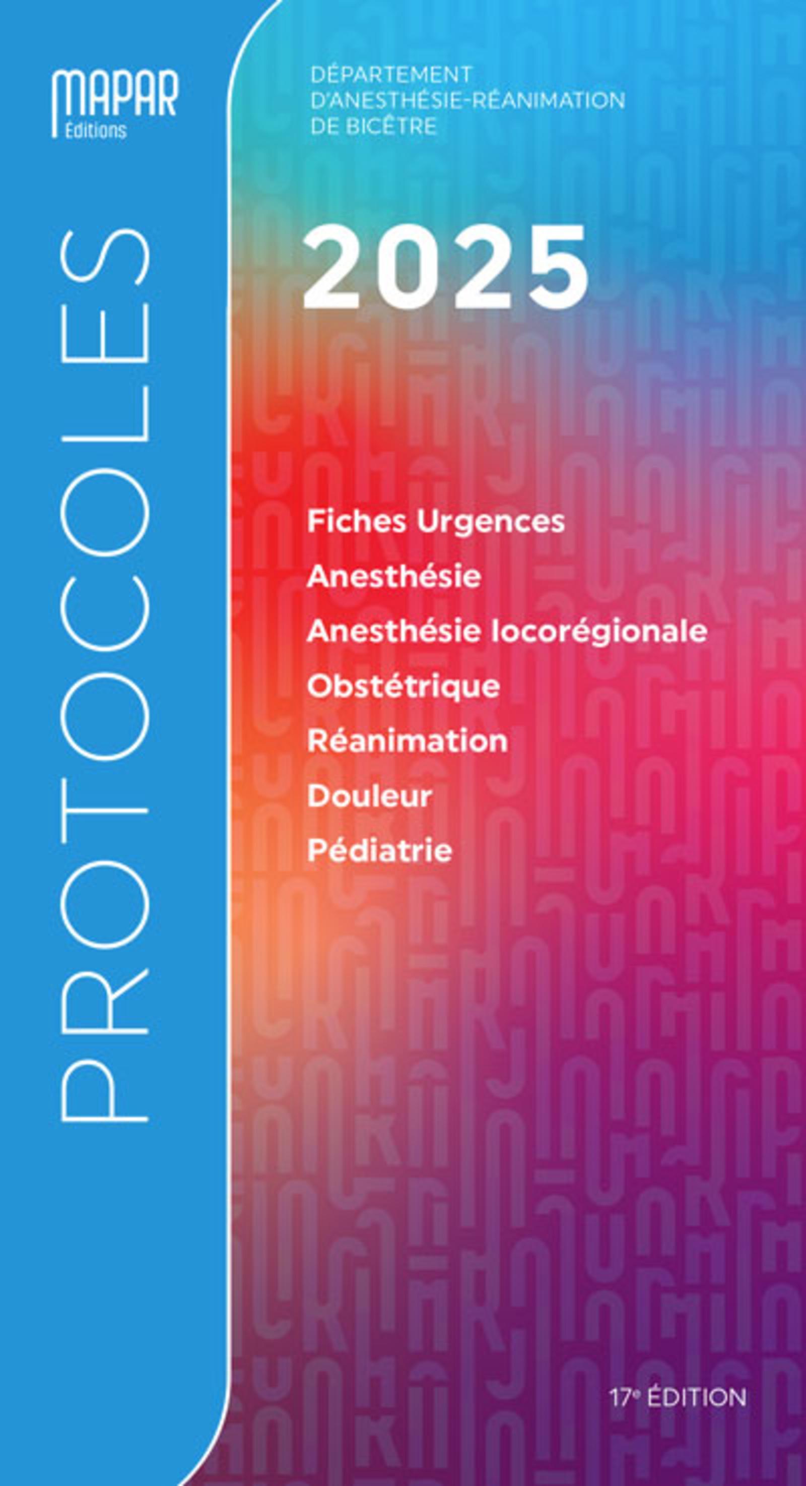 PROTOCOLES MAPAR 2025