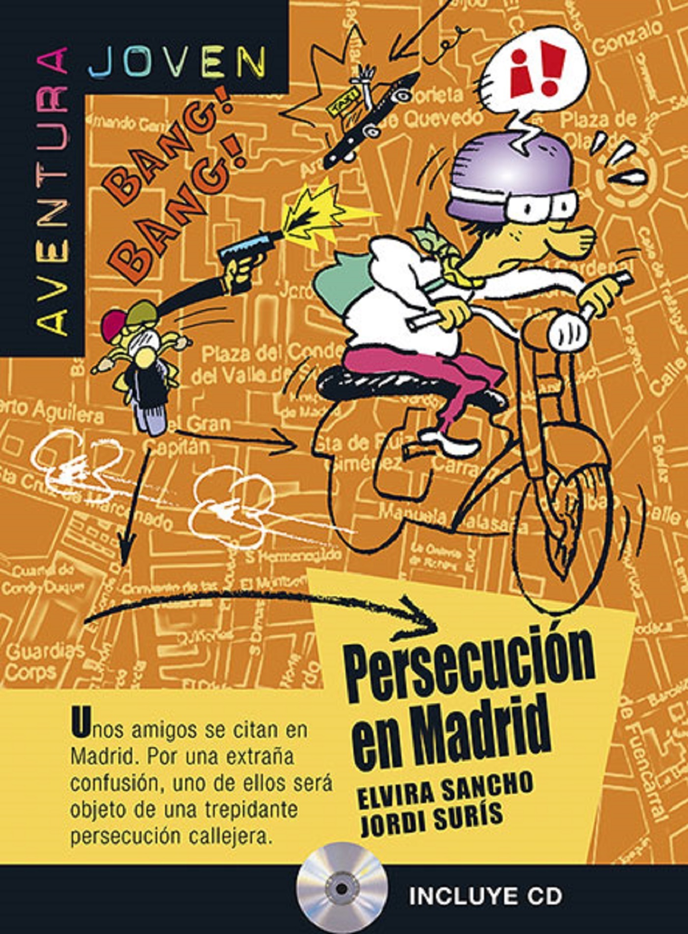 PERSECUCION EN MADRID + CD