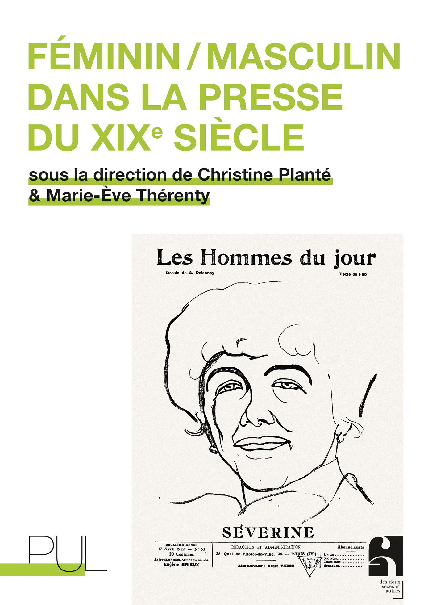 FEMININ/MASCULIN DANS LA PRESSE DU XIXE SIECLE