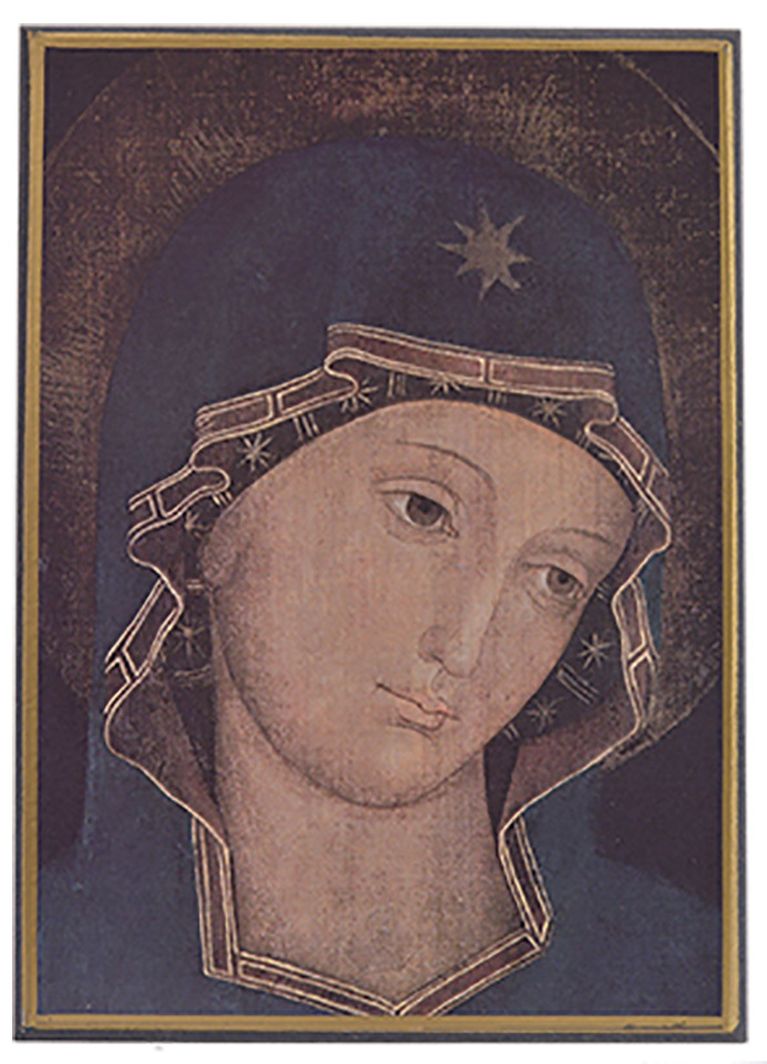 ICONE 11 X 15 CM - VIERGE DE LA CONSOLATION