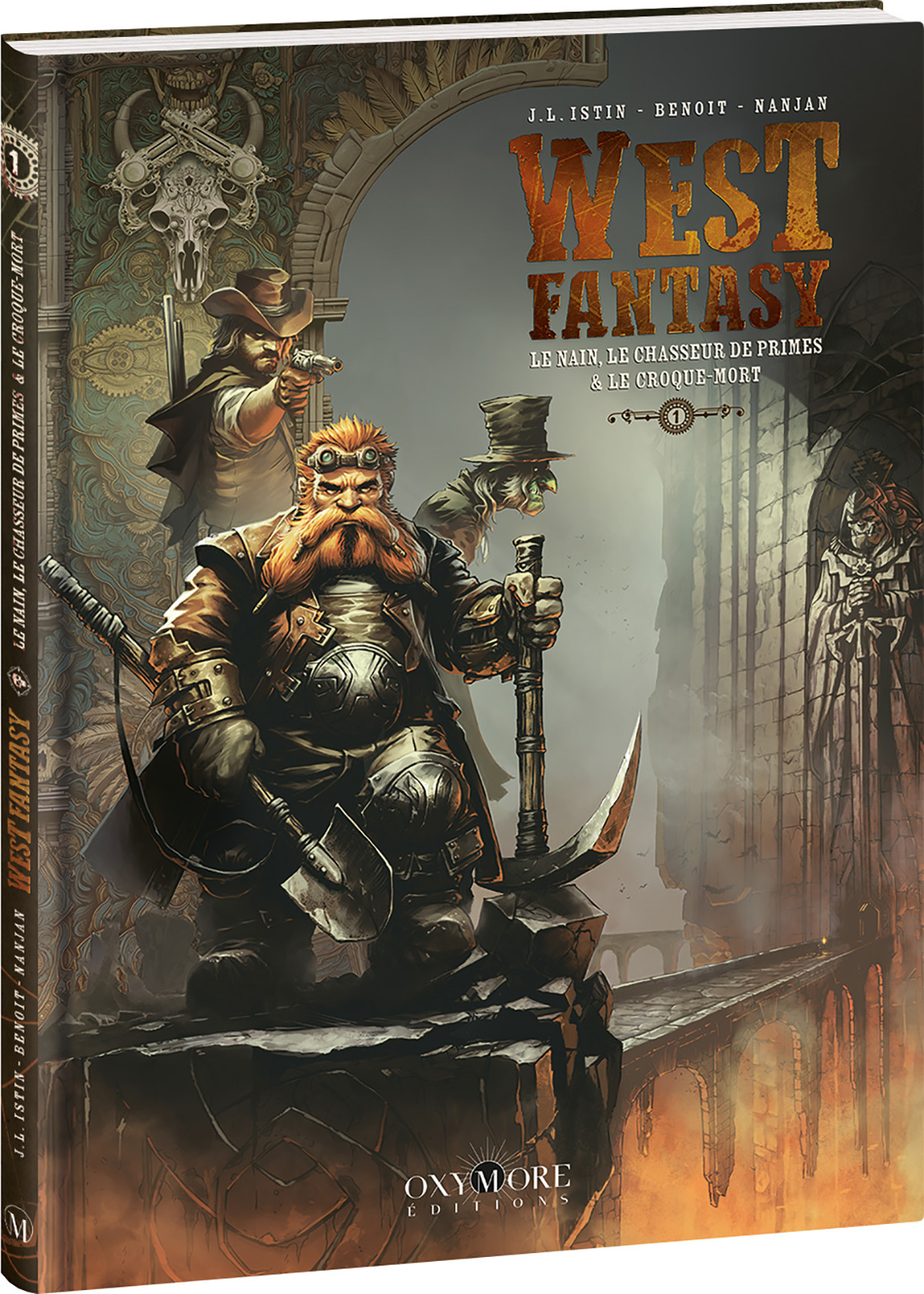 WEST FANTASY - TOME 1 - LE NAIN, LE CHASSEUR DE PRIME & LE CROQUE-MORT