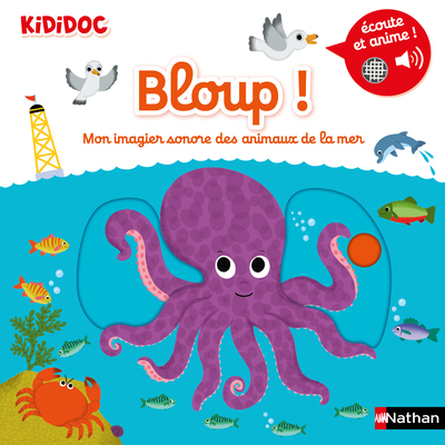 BLOUP! MON IMAGIER SONORE DES ANIMAUX DE LA MER - VOLUME 09