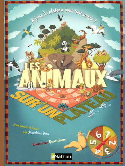 ANIMAUX SUR UN PLATEAU