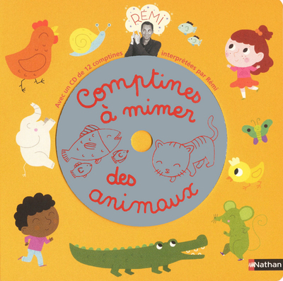 COMPTINES A MIMER DES ANIMAUX LIVRE + CD