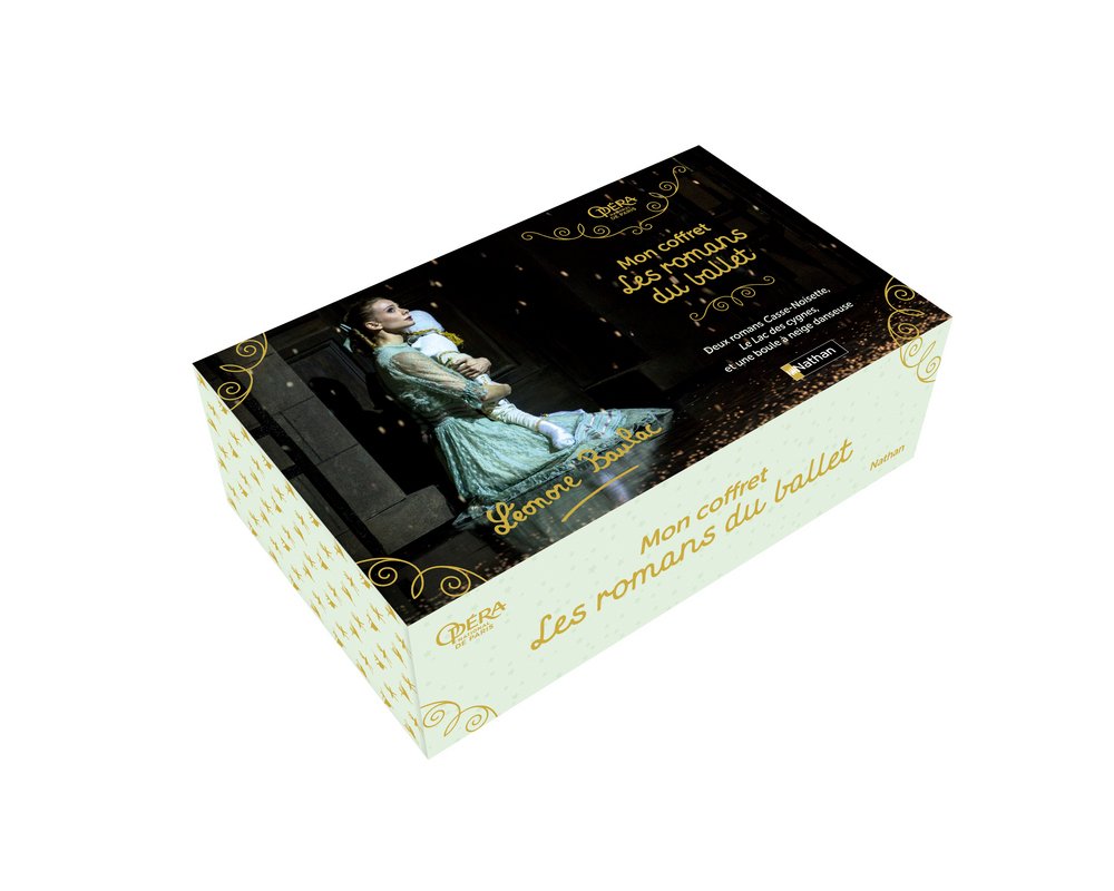 MON COFFRET LES ROMANS DU BALLET : CASSE-NOISETTE ET LE LAC DES CYGNES