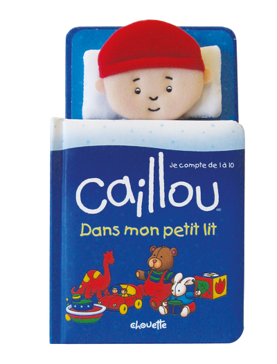 CAILLOU DANS MON PETIT LIT - APPRENDS A COMPTER DE 1 A 10