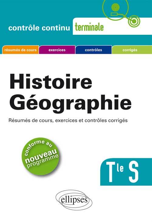 HISTOIRE GEOGRAPHIE TERMINALE S NOUVEAU PROGRAMME