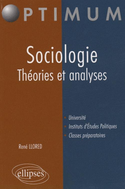 SOCIOLOGIE THEORIES ET ANALYSES