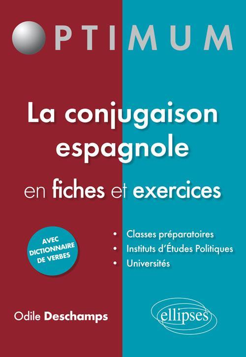 CONJUGAISON ESPAGNOLE EN FICHES ET EXERCICES