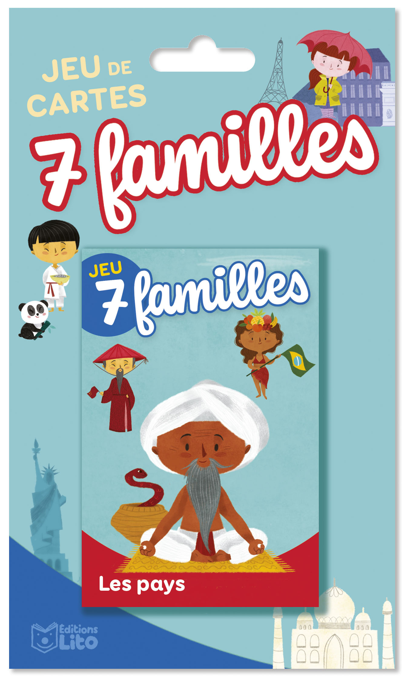 JEUX 7 FAMILLES LES PAYS