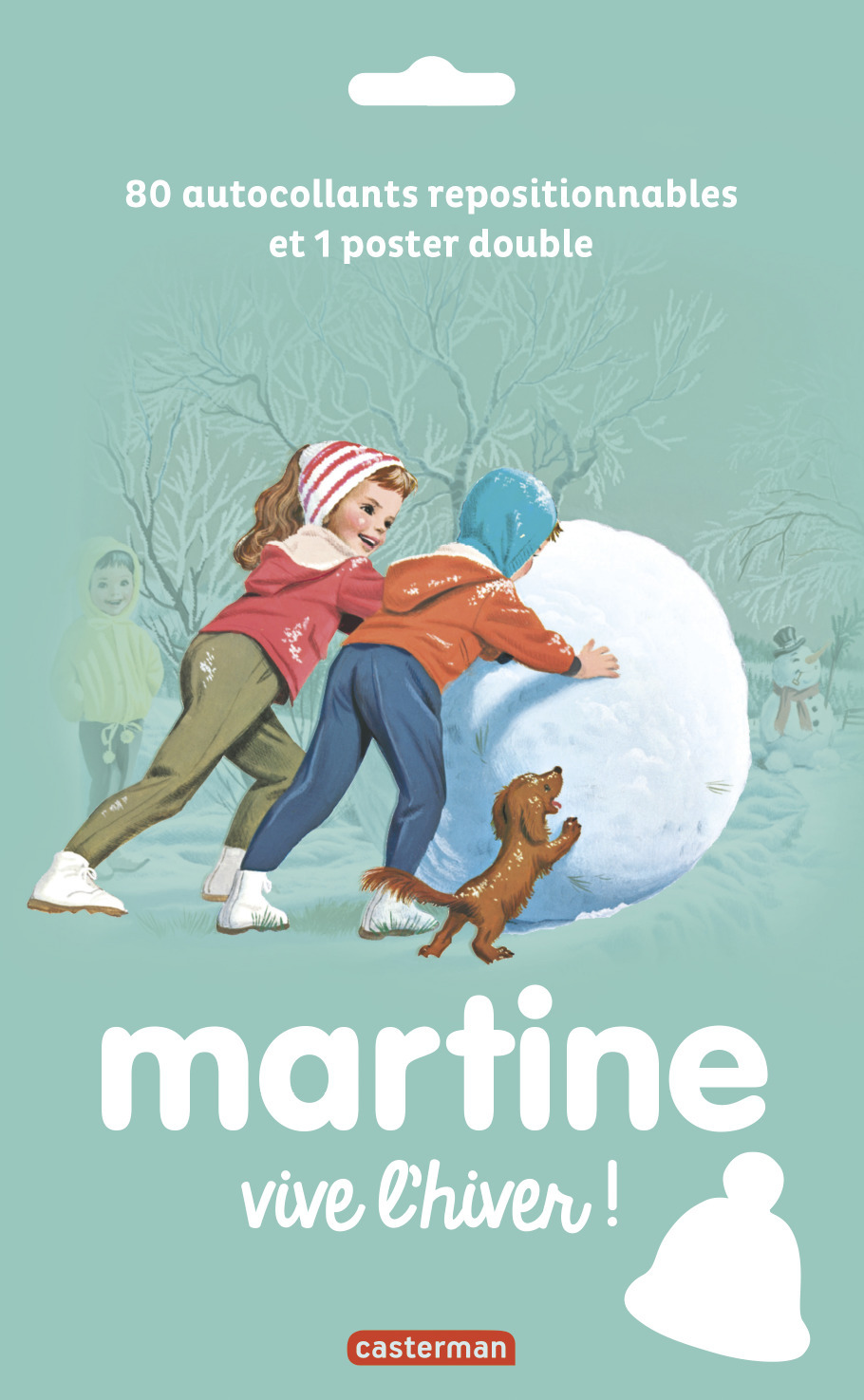 MARTINE MAXI POCHETTE VIVE L´HIVER 80 AUTOCOLLANTS ET 2 POSTERS