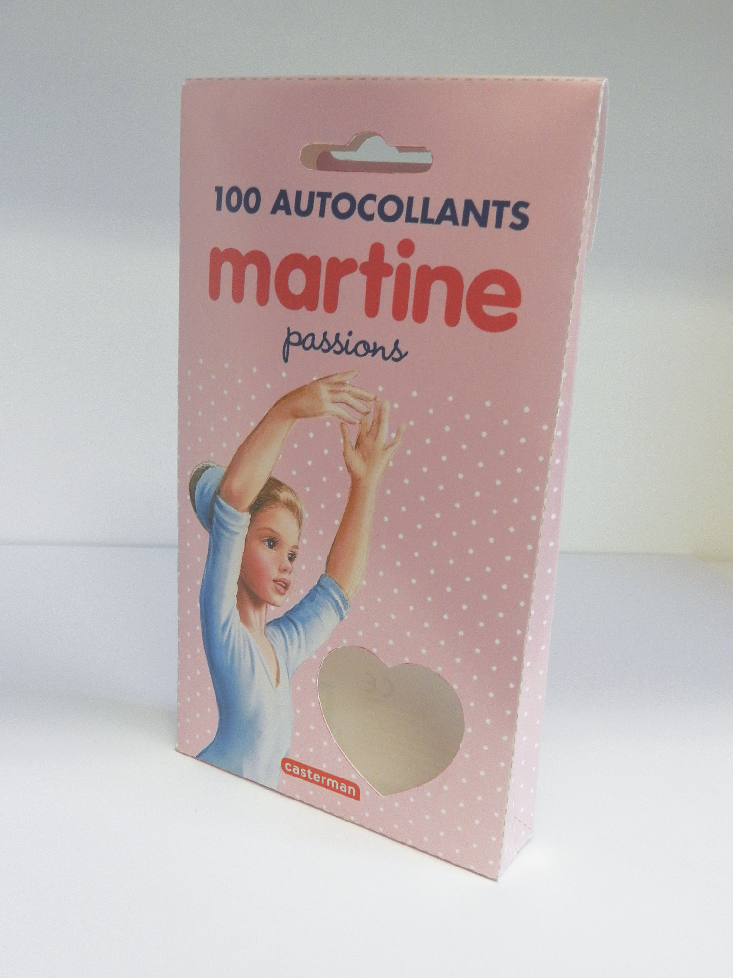 MARTINE 100 AUTOCOLLANTS PASSIONS