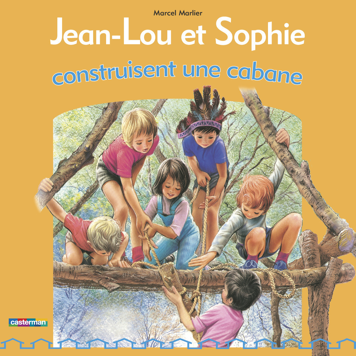 JEAN-LOU ET SOPHIE T2 CONSTRUISENT UNE CABANE