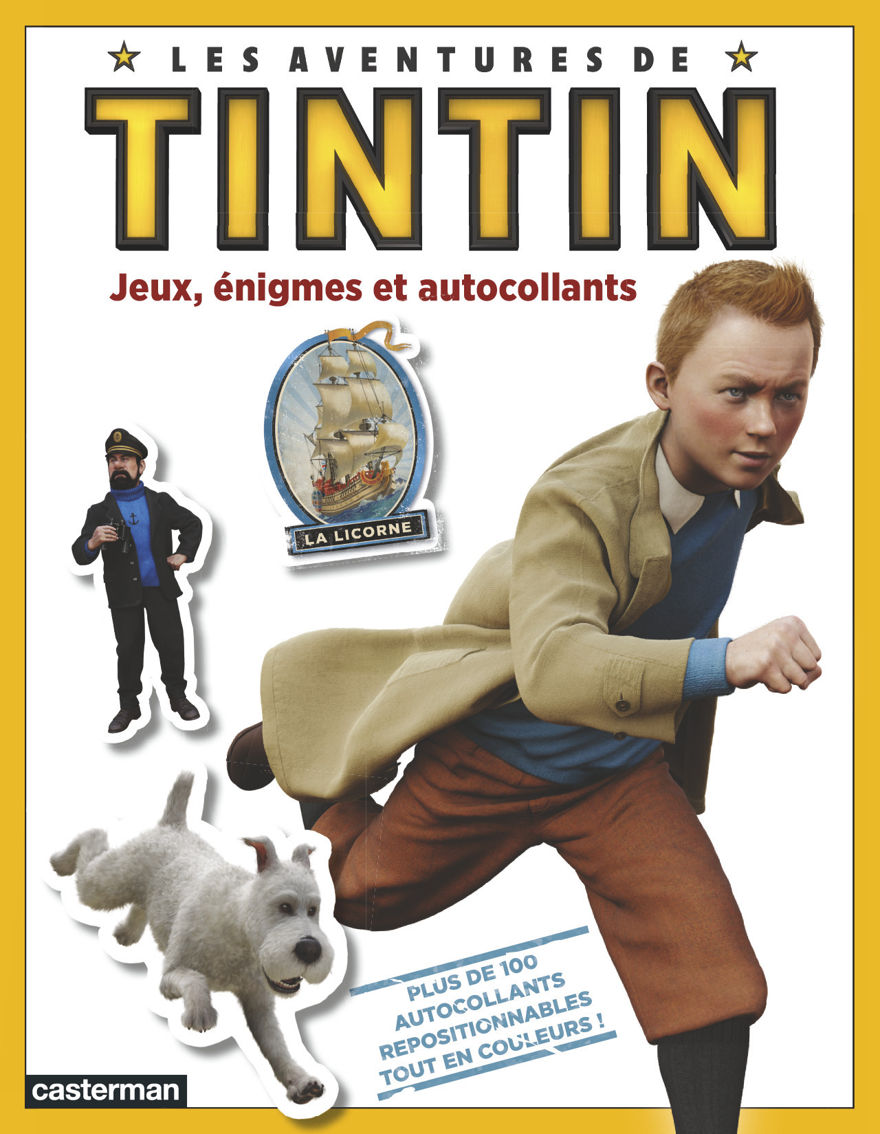 AVENTURES DE TINTIN : JEUX, ENIGMES ET AUTOCOLLANTS