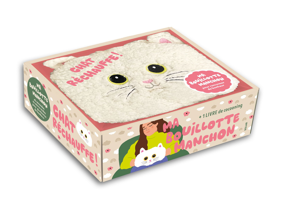 COFFRET MA BOUILLOTTE MANCHON - CHAT RECHAUFFE