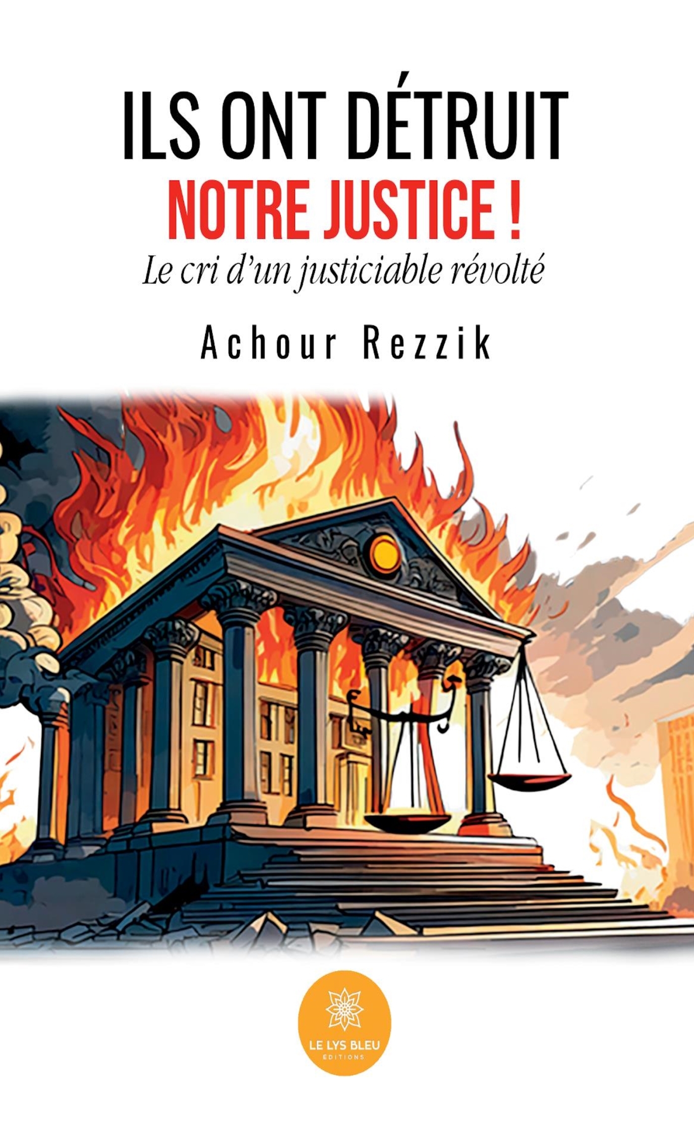 ILS ONT DETRUIT NOTRE JUSTICE ! - LE CRI D´UN JUSTICIABLE REVOLTE