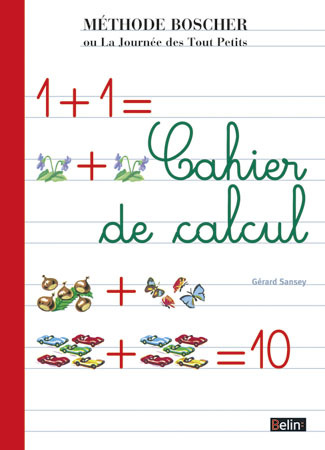 METHODE BOSCHER, CAHIER DE CALCUL