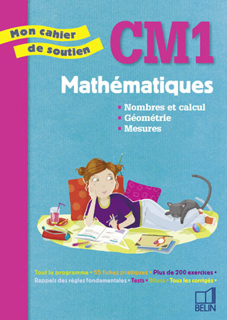 MON CAHIER DE SOUTIEN MATH CM1