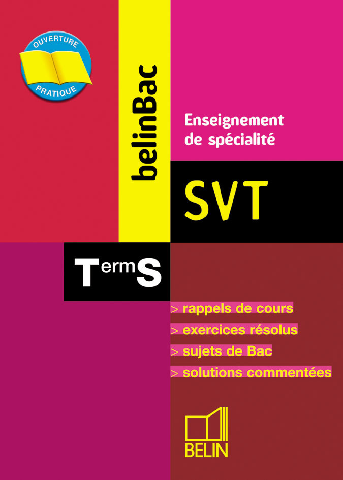 BELINBAC S.V.T. TERM. S SPECIALITE