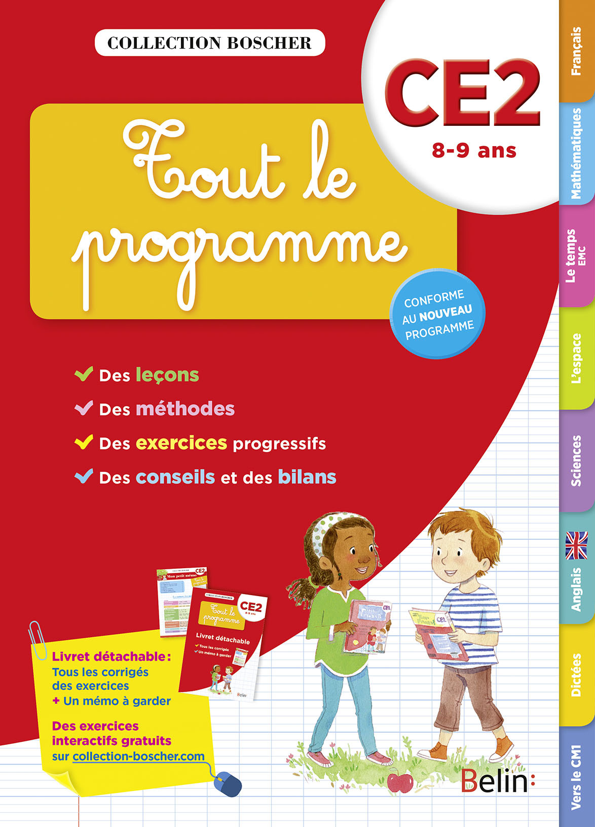BOSCHER, TOUT LE PROGRAMME CE2 2016