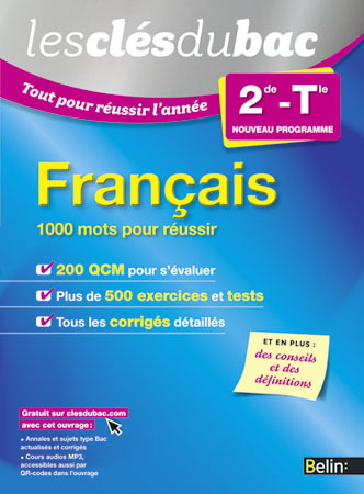 CLES DU BAC TTE L´ANNEE FRANC 2/T 1000-2015