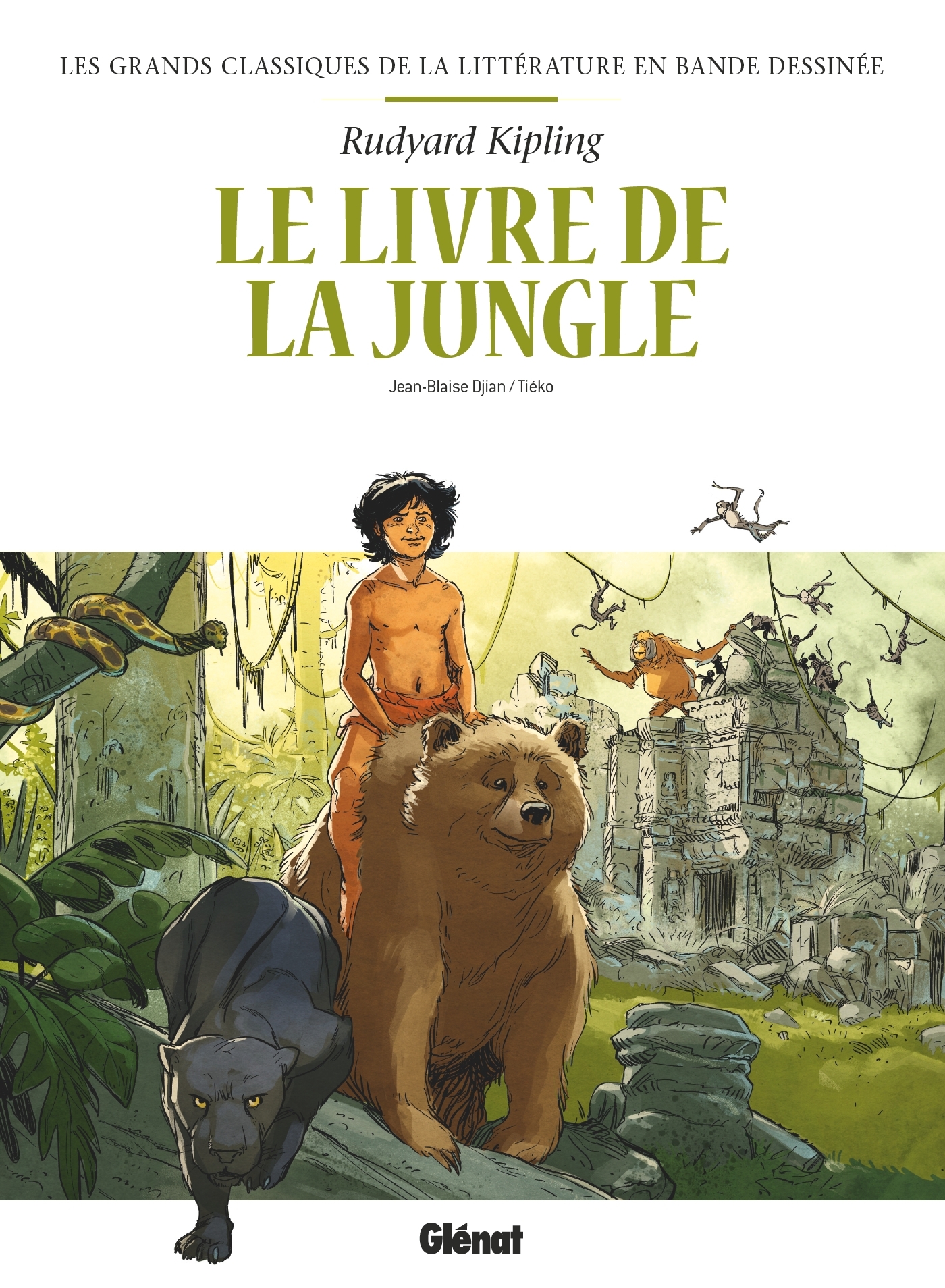 LIVRE DE LA JUNGLE EN BD