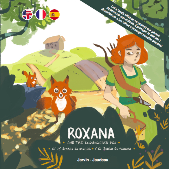 ROXANA...ET LE RENARD EN DANGER AND THE ENDANGERED FOX Y EL ZORRO EN PELI