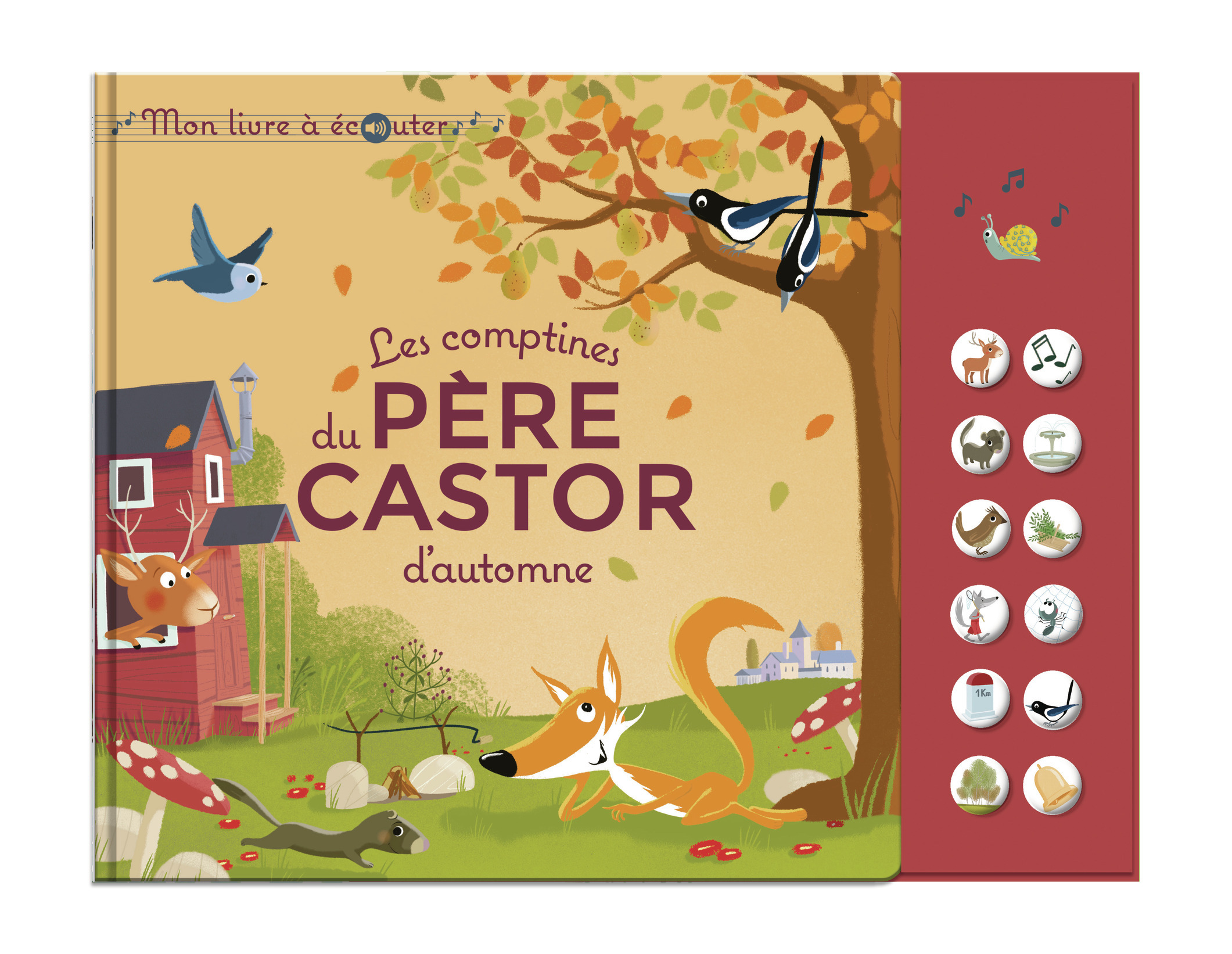 LES COMPTINES D´AUTOMNE DU PERE CASTOR - MON LIVRE A ECOUTER