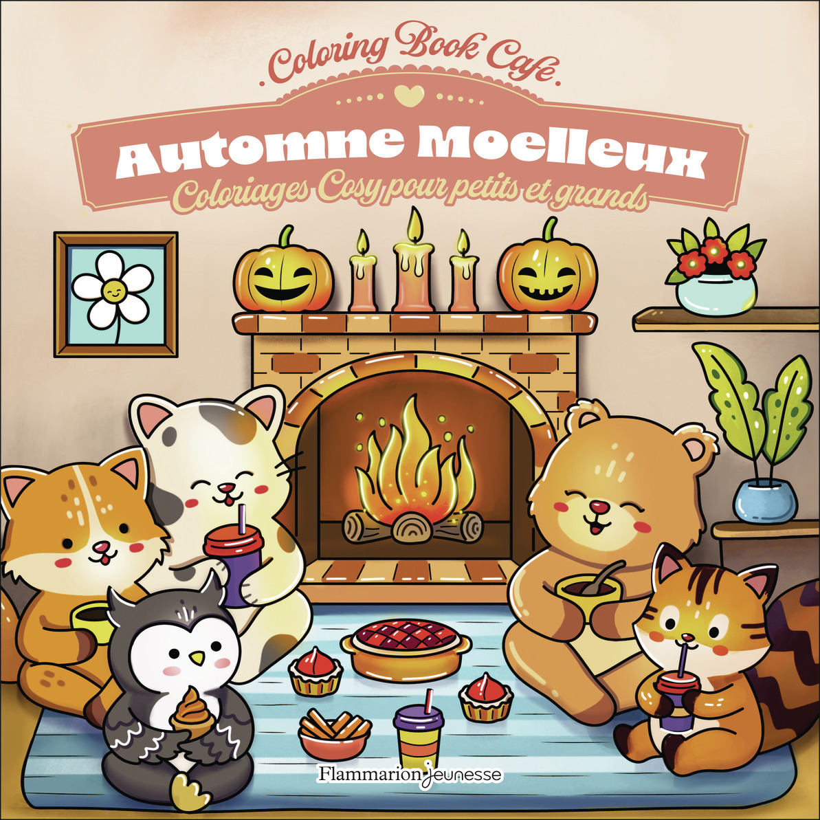 AUTOMNE MOELLEUX - COLORIAGES COSY POUR PETITS ET GRANDS