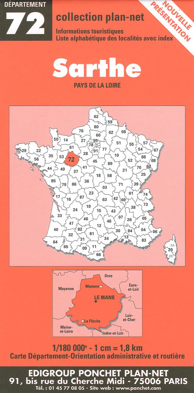DEPARTEMENT N 72 : SARTHE